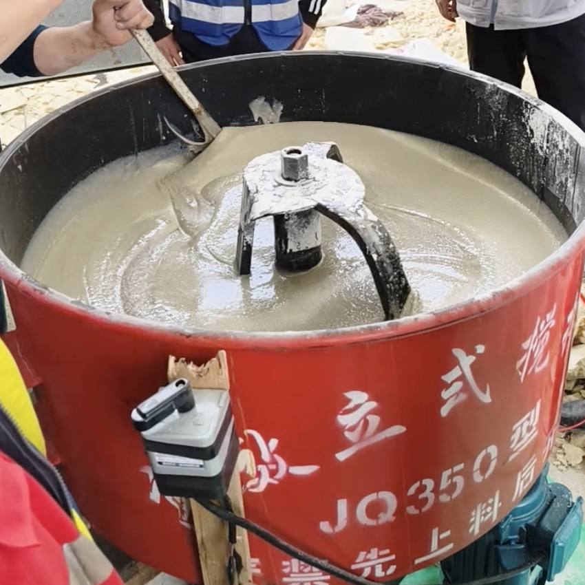 明水汽轮机余热压缩机导热油设备底座耐高温环氧树脂灌浆料